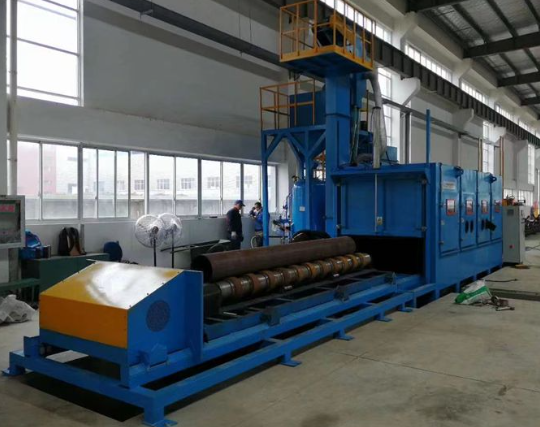 辽宁喷砂机在管道除锈中的现场施工应用